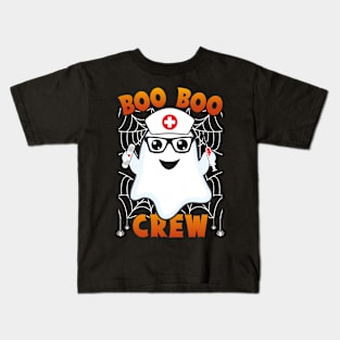 Boo Boo Crew Nurse Shirts Halloween Nurse Shirts for Women Kids T-Shirt